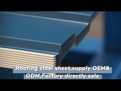 PPGI a galvanisé la couleur a enduit la tôle d'acier couvrante ondulée